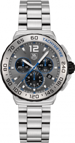 Formula 1 Quartz Chronograph 42 Stainless Steel / Grey / Bracelet