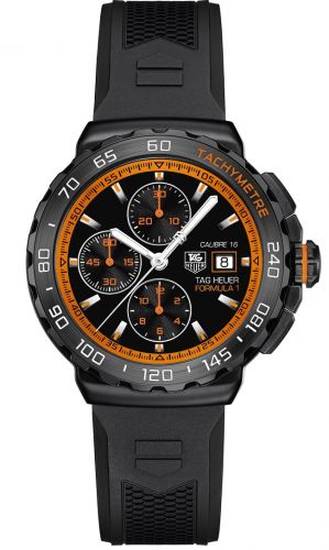 Formula 1 Calibre 16 44 Titanium PVD / Black / Rubber