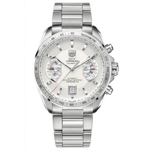 Grand Carrera Calibre 17 RS 43 Stainless Steel / Silver / Bracelet