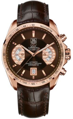 Grand Carrera Calibre 17 RS Chronograph Red Gold / Brown / Alligator