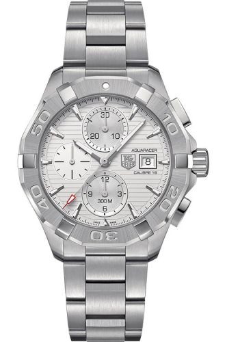 Aquaracer 300M Calibre 16 43 Stainless Steel / Silver / Bracelet