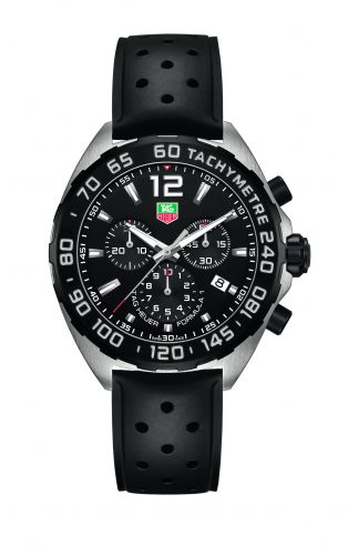 Formula 1 Chronograph Quartz 43 Stainless Steel / Black / Rubber