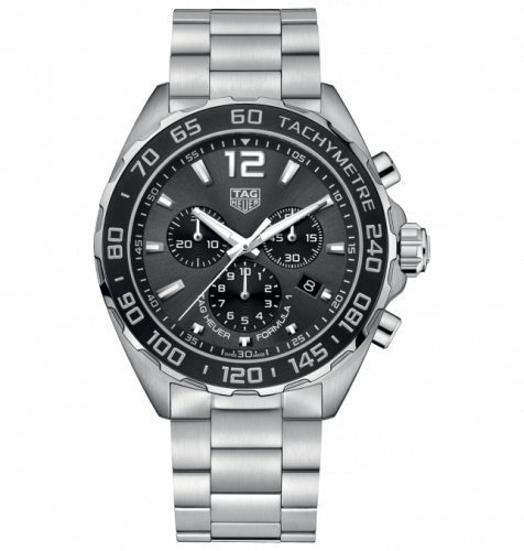 Formula 1 Chronograph Quartz 43 Stainless Steel / Grey / Bracelet
