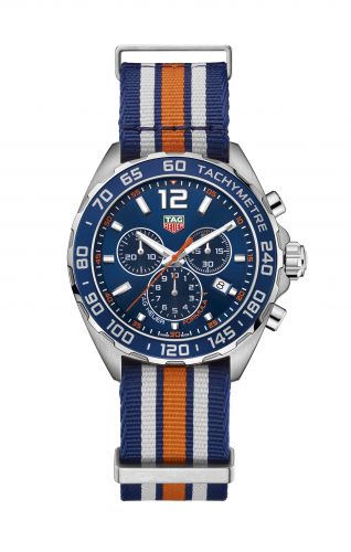 Formula 1 Chronograph Quartz 43 Stainless Steel / Blue / Bracelet