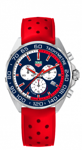 Formula 1 Chronograph Quartz 43 Stainless Steel / Max Verstappen 2017 / Rubber