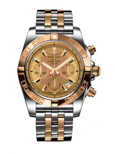 Chronomat 44 Stainless Steel / Rose Gold / Golden Sun / Bracelet