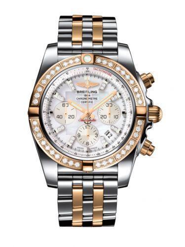 Chronomat 44 Stainless Steel / Rose Gold / Diamond / Pearl Diamond / Bracelet