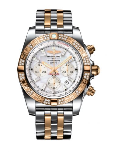 Chronomat 44 Stainless Steel / Rose Gold / Diamond / Pearl Diamond / Bracelet