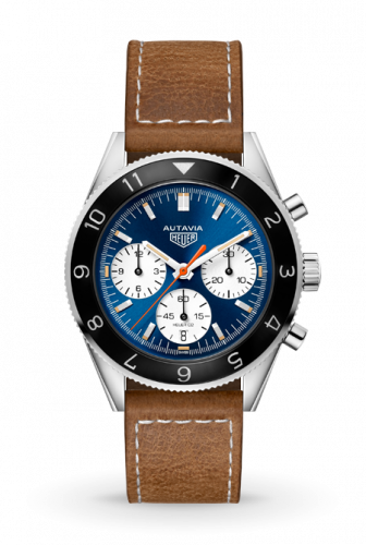 Autavia Heuer 02 Stainless Steel / Watches of Switzerland / Strap
