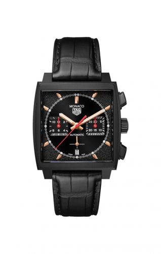 Monaco Calibre Heuer 02 Titanium DLC / Black