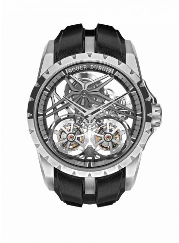 Excalibur Double Flying Tourbillon White Gold / Grey