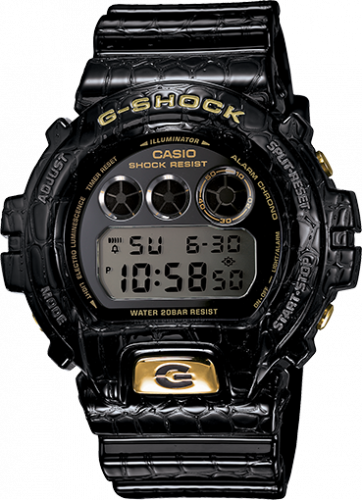 DW-6900CR-1 Black Crocodile