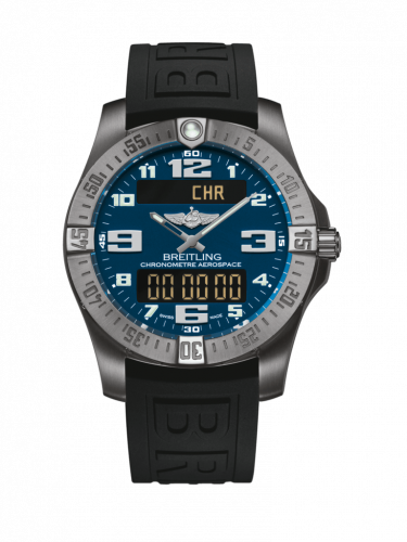 Aerospace Evo Titanium / Blue / Rubber / Pin