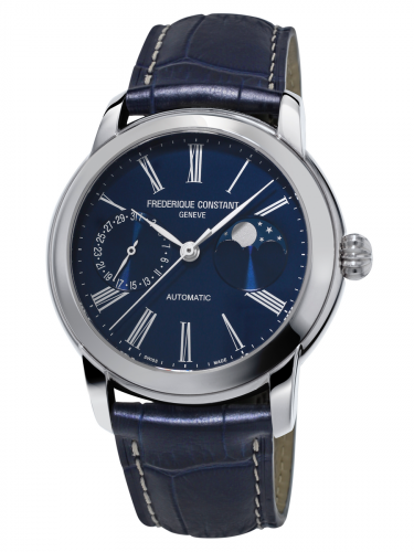 Classic Moonphase Manufacture Stainless Steel / Blue