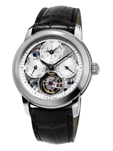 Classic Tourbillon Perpetual Calendar Manufacture / Silver / Skeleton