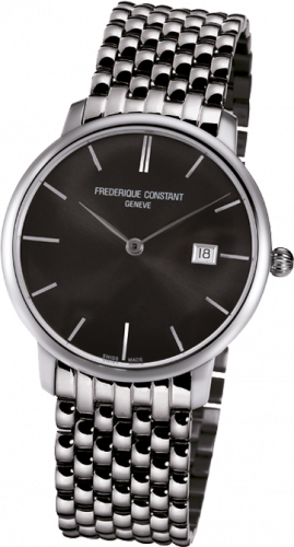 Slimline Automatic Black Bracelet