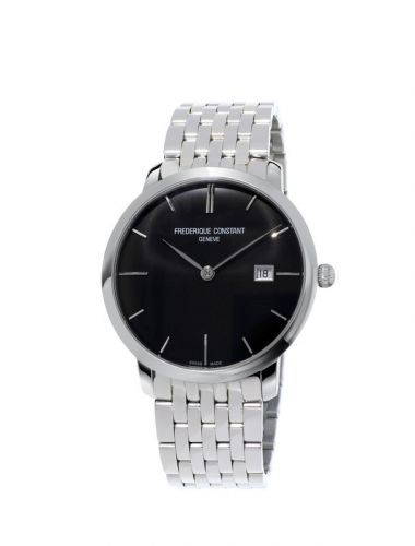 Slimline Automatic Black Bracelet