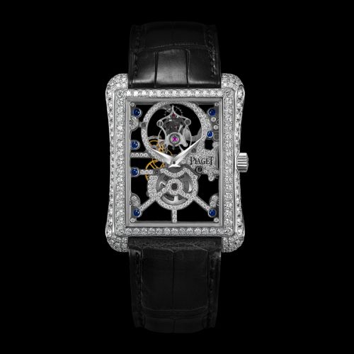 Emperador Tourbillon Skeleton White Gold Diamond