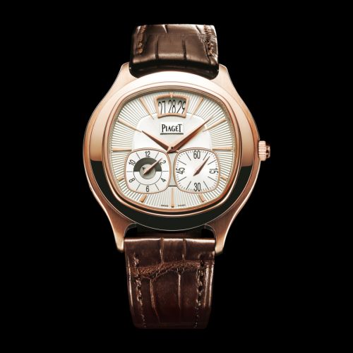 Emperador Coussin Dual Time Zone Pink Gold