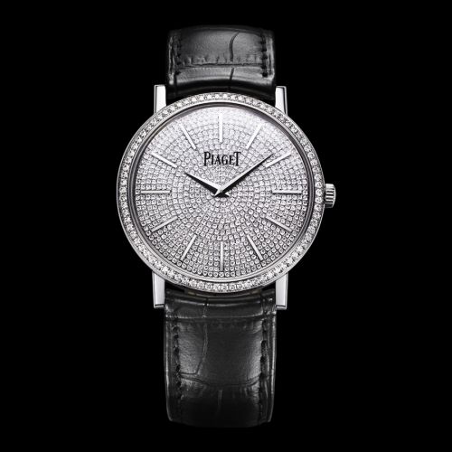 Altiplano 38 White Gold Full Diamond