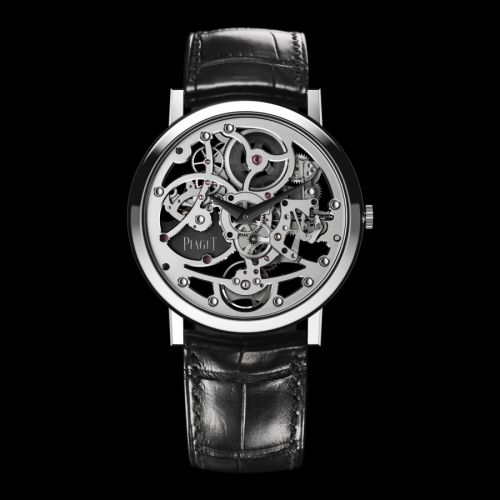 Altiplano Skeleton White Gold