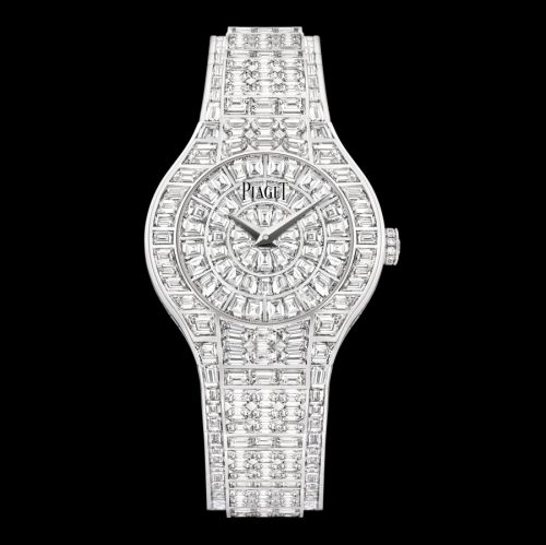 Polo 29 Quartz White Gold Full Diamond