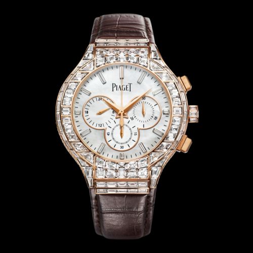 Polo 44 Chronograph Pink Gold Diamond