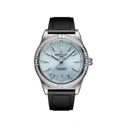 Chronomat Automatic 36 South Sea Stainless Steel / White Gold / Diamond / Ice Blue