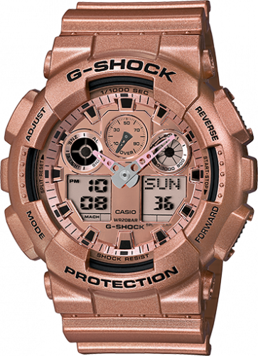 GA-100GD-9A Rose Gold