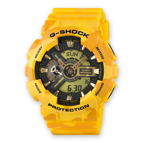 GA-110CM-9A Yellow Camo