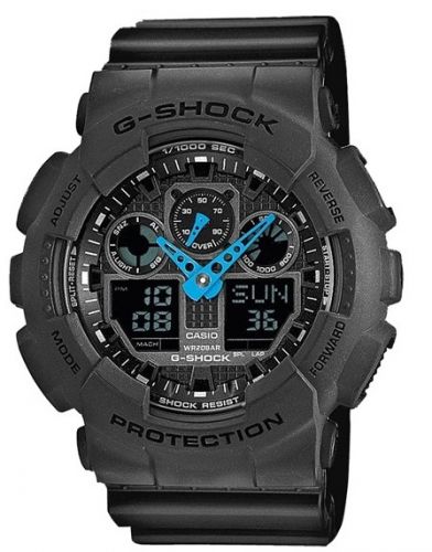 GA-100C-8A Blue Hands