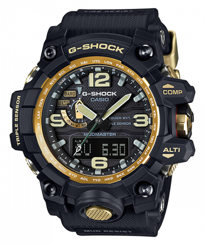 G-Shock Mudmaster Triple Sensor Black / Gold