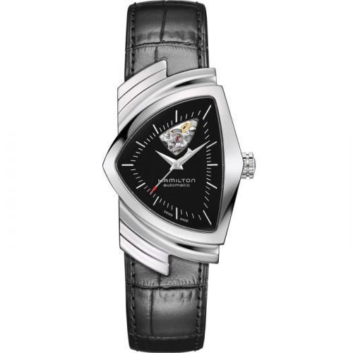 Ventura Open Heart Auto Stainless Steel / Black