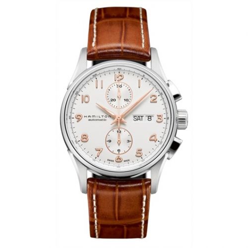 Jazzmaster Maestro Automatic Chronograph 41mm White Dial