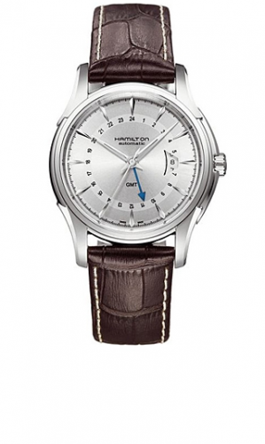 Jazzmaster Traveler GMT 42mm Silver Dial