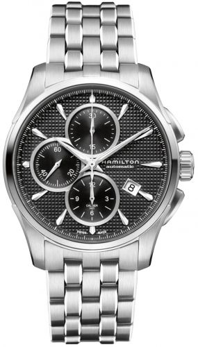 Jazzmaster Automatic Chronograph 42mm Black Dial Bracelet