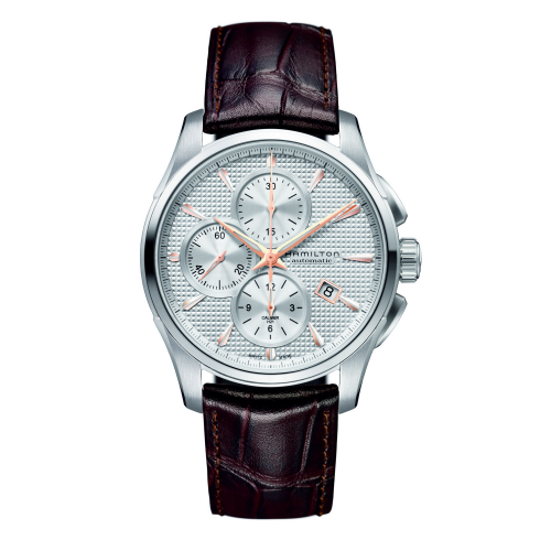 Jazzmaster Automatic Chronograph 42mm Silver Dial / Gold Indexen