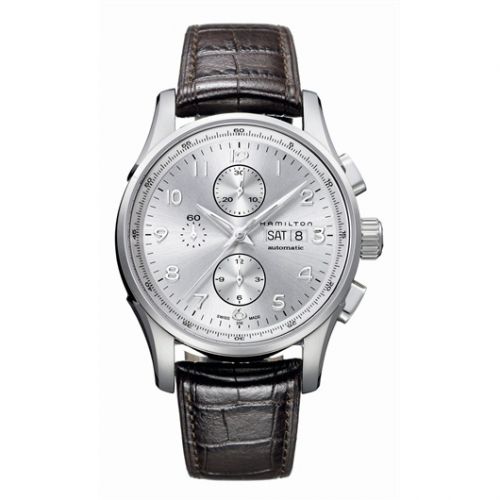 Jazzmaster Maestro Chrono Automatic 45mm Silver Dial