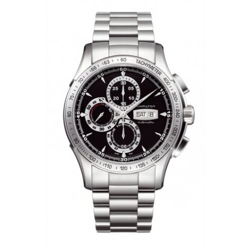 Jazzmaster Lord Hamilton 46mm Black Dial Bracelet