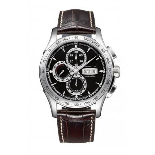 Jazzmaster Lord Hamilton 46mm Black Dial