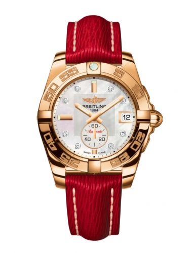 Galactic 36 Automatic Rose Gold / Pearl Diamond / Sahara