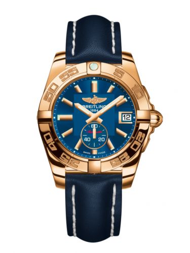 Galactic 36 Automatic Rose Gold / Gun Blue / Calf