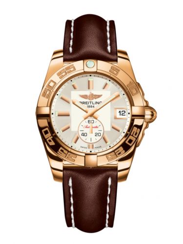 Galactic 36 Automatic Rose Gold / Stratus Silver / Calf