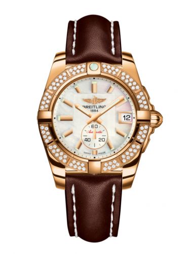 Galactic 36 Automatic Rose Gold / Diamond / Pearl / Calf