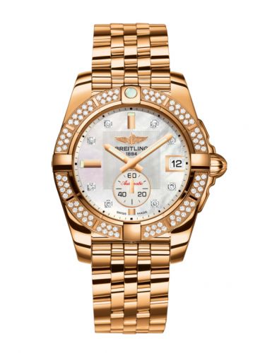 Galactic 36 Automatic Rose Gold / Diamond / Pearl Diamond / Bracelet