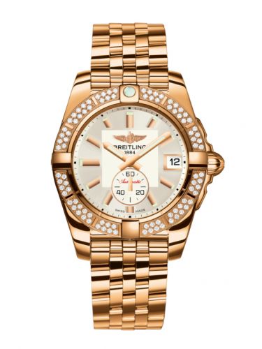 Galactic 36 Automatic Rose Gold / Diamond / Stratus Silver / Bracelet