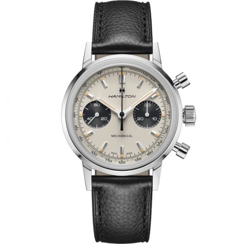 Intra-Matic Chronograph H Stainless Steel / White
