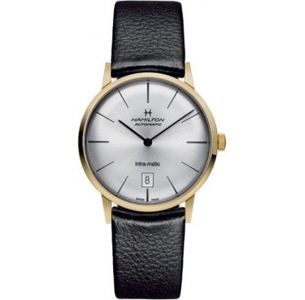 Intra-Matic 38 Yellow Gold / Silver