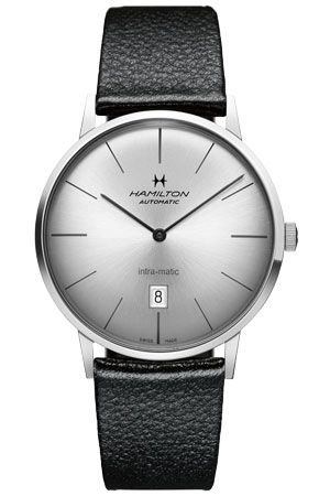 Intra-Matic 42 Stainless Steel / Silver / Strap