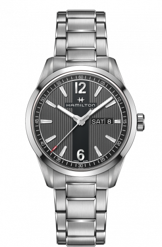 Broadway Day Date Quartz Steel / Grey / Bracelet
